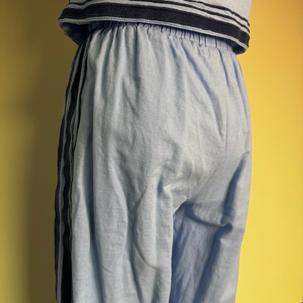 Pant Store Blue Sleeveless shirt and pant set - Picture 9 of 11
